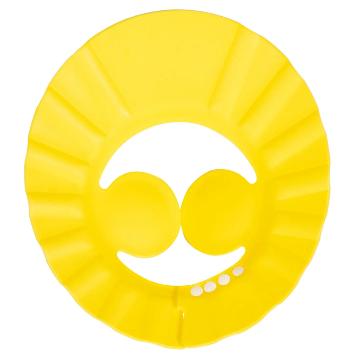 Baby Moo No Tears Safe Adjustable Bathing Shower Cap - Yellow