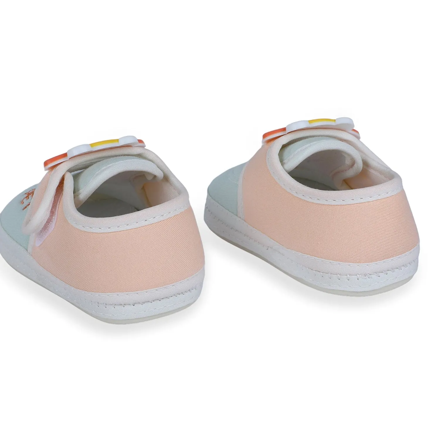 Baby Moo Persian Kitty Soft Sole Anti-Slip Booties - Green