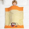 Baby Moo Playing Tiger Plush Cotton All Season Nursery Blanket - Orange