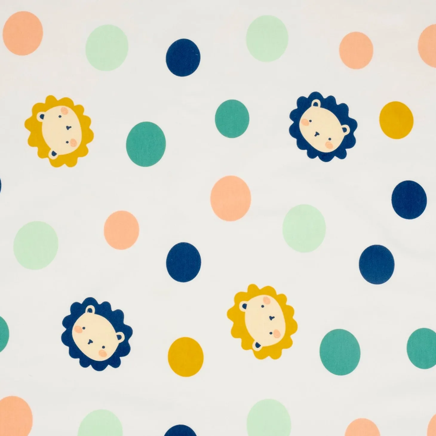 Baby Moo Polka Dots Sweet Dreams Water-resistant Bed Protector - White