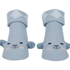 Baby Moo Puppy 3D Anti-Skid Socks Booties Pack of 3 - Grey