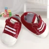 Baby Moo Red Velcro Sneakers