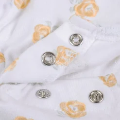 Baby Moo Rose Gift Set 3 Piece With Bodysuit, Socks And Headband - Yellow