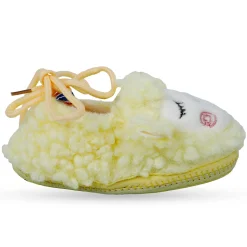 Baby Moo Sheep Warm And Stylish Anti Skid Booties - Yellow