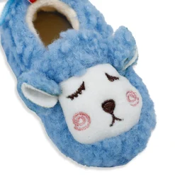 Baby Moo Sheep Warm And Stylish Anti Skid Booties - Blue