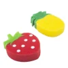 Baby Moo Sliced Strawberry And Pineapple 2 Pk Bath Sponge - Multicolour