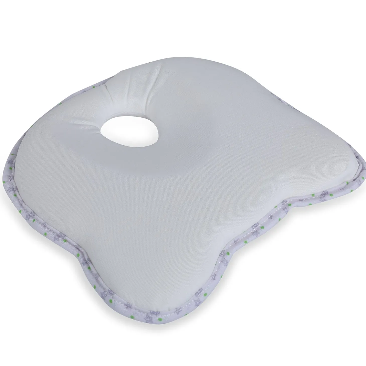 Baby Moo Soft Hypoallergenic Memory Head Pillow - White