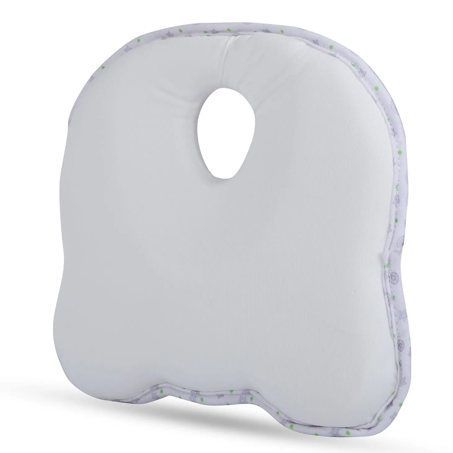 Baby Moo Soft Hypoallergenic Memory Head Pillow - White