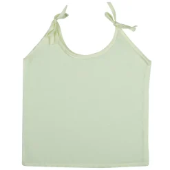 Baby Moo Solid Round Neck Sleeveless Tie Knot Cotton Jhablas 5 Pcs - Blue, Multicolour
