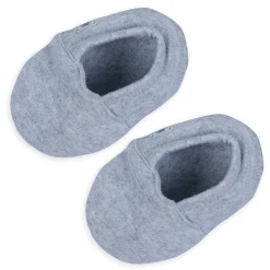 Baby Moo Solid Stretchable Jogger with Full Sleeve Onesie And Booties Gift Set - Grey