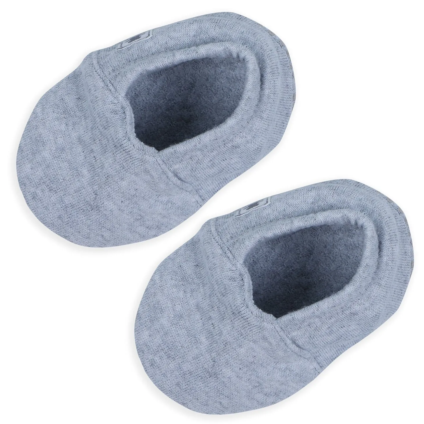 Baby Moo Solid Stretchable Jogger with Full Sleeve Onesie And Booties Gift Set - Grey