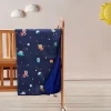 Baby Moo Space All Season Premium Blanket - Blue