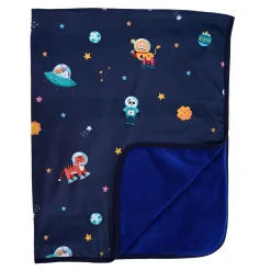 Baby Moo Space All Season Premium Blanket - Blue