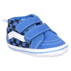 Baby Moo Stylish Casual Velcro Straps Anti-Skid Sneakers - Blue