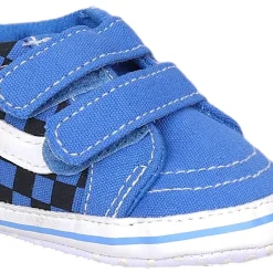 Baby Moo Stylish Casual Velcro Straps Anti-Skid Sneakers - Blue