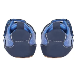 Baby Moo Stylish Velcro Straps Anti-Skid Sneakers - Blue