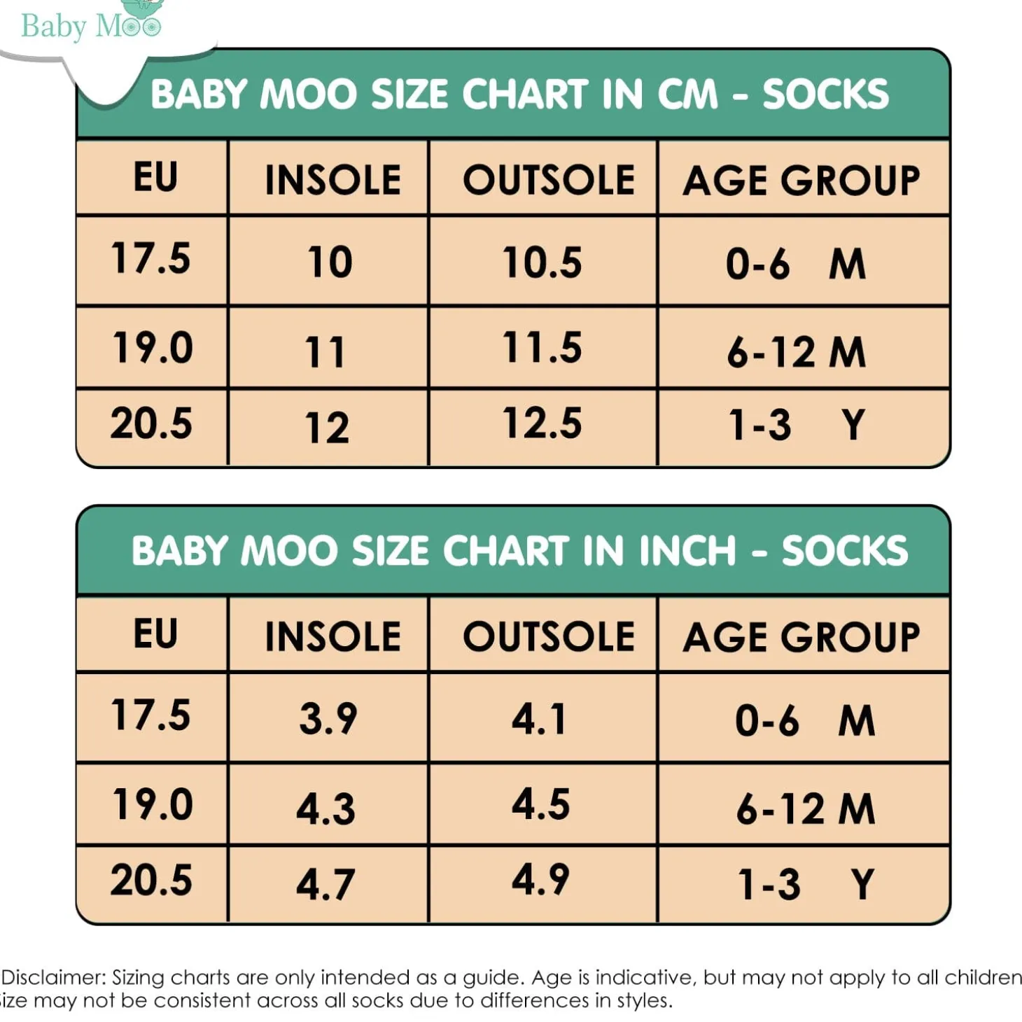 Baby Moo Tomato Soft Socks Pack of 4 - Red, Peach