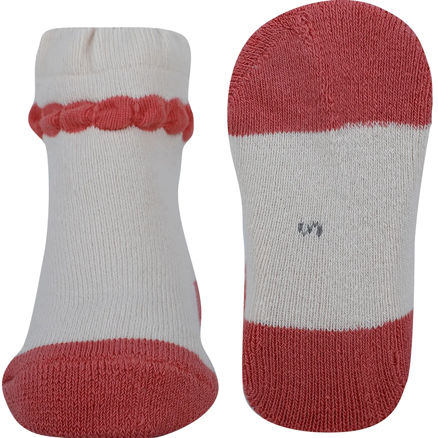 Baby Moo Tomato Soft Socks Pack of 4 - Red, Peach