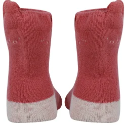 Baby Moo Tomato Soft Socks Pack of 4 - Red, Peach