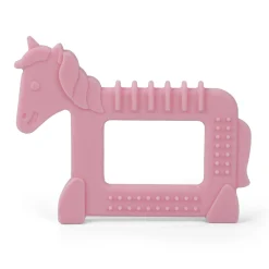 Baby Moo Unicorn Soothing Silicon Teether BPA And Toxin Free - Pink