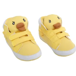Baby Moo Yellow Ducklings Velcro Casual Booties