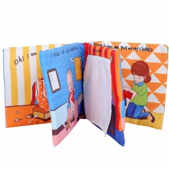 Bath Time Multicolour Activity Cloth Book