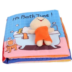 Bath Time Multicolour Activity Cloth Book