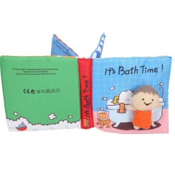 Bath Time Multicolour Activity Cloth Book