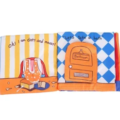 Bath Time Multicolour Activity Cloth Book