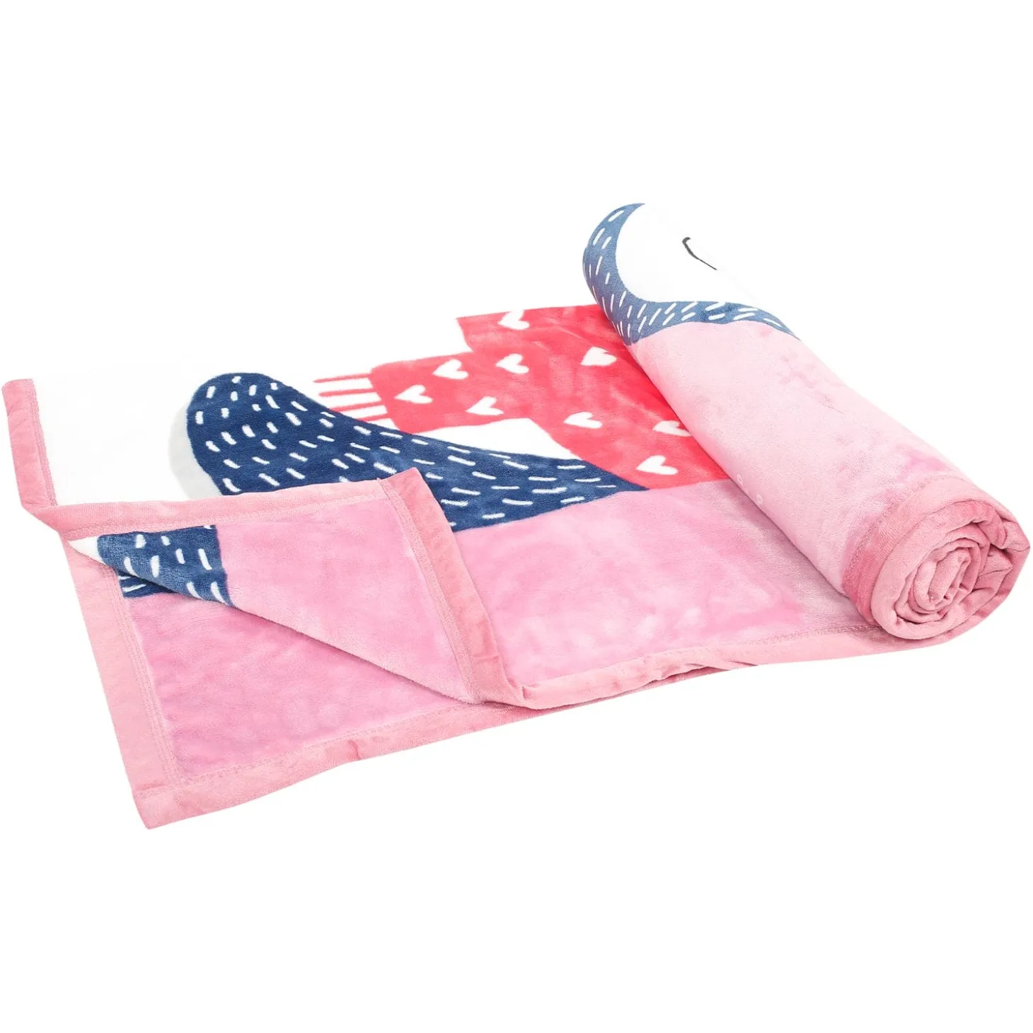 Be The Best You Pink Two-Ply Blanket