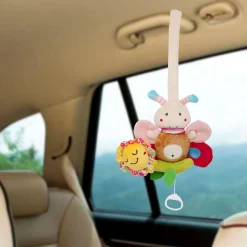 Bee Multicolour Hanging Pulling Toy