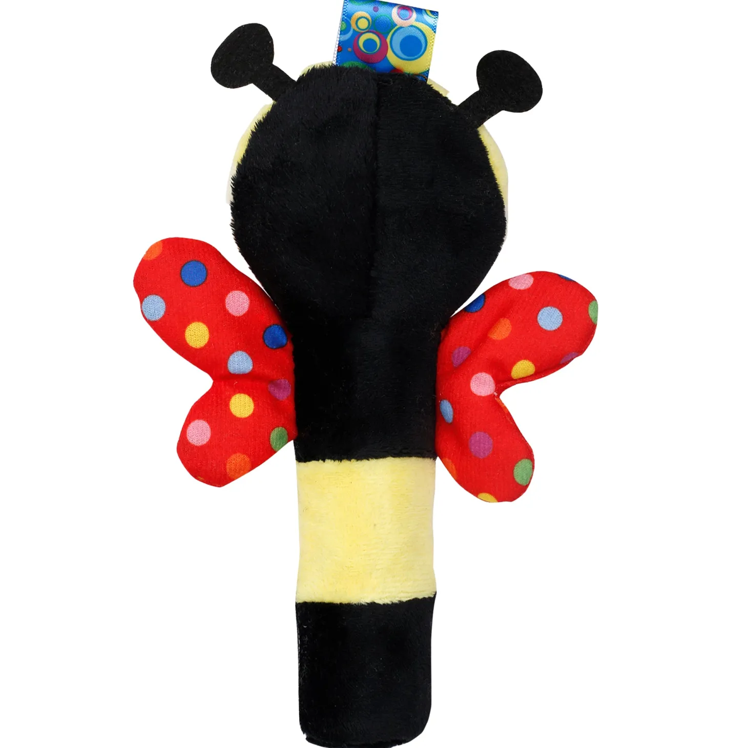 Bee Red Handheld Rattle Toy