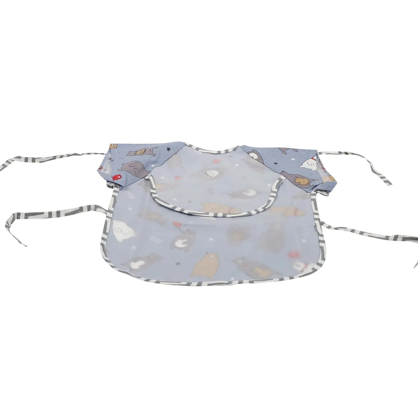 BFF Bear Blue Wear Me Bib