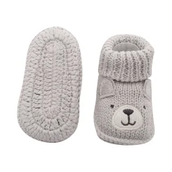 Bff Bear Grey Socks Booties