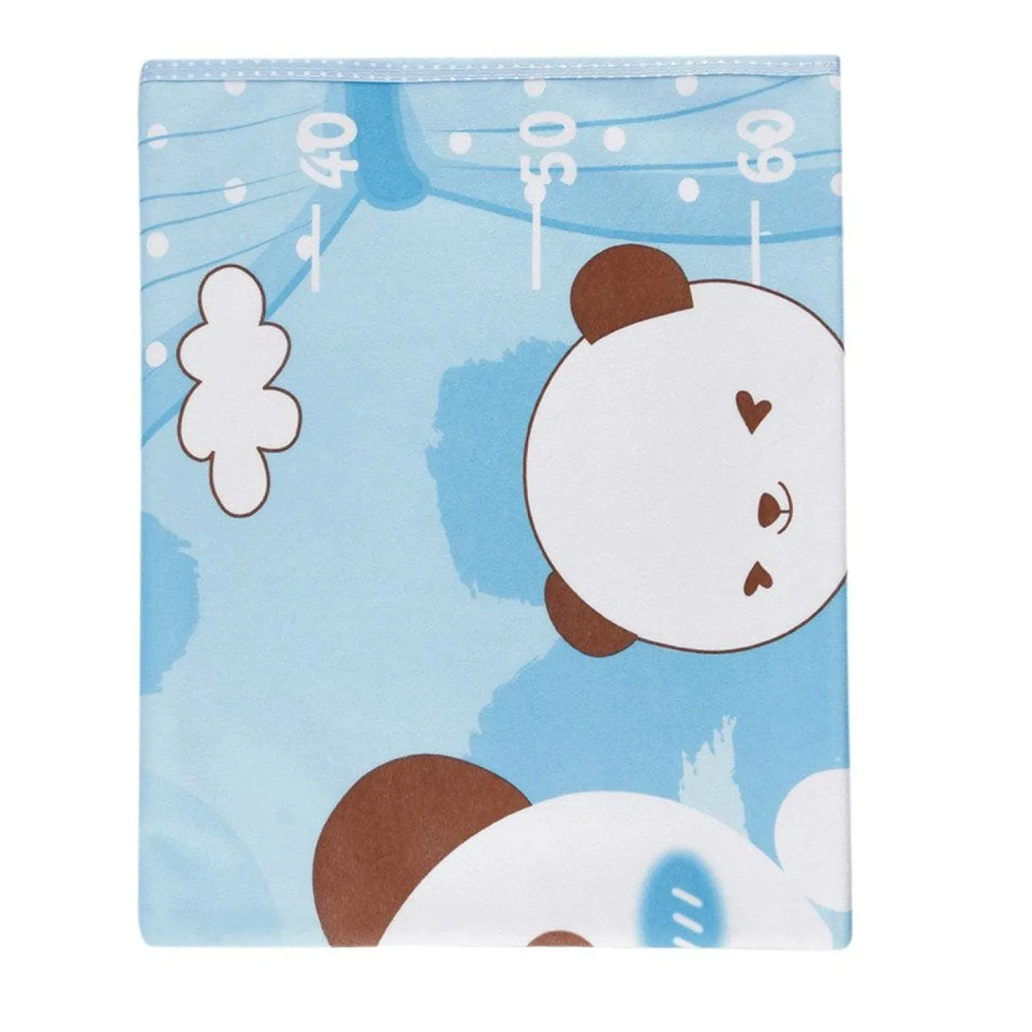 BFF Bear Light Blue Washable Mat