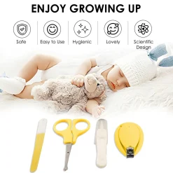Bff Bear Yellow Nail Clipper Set