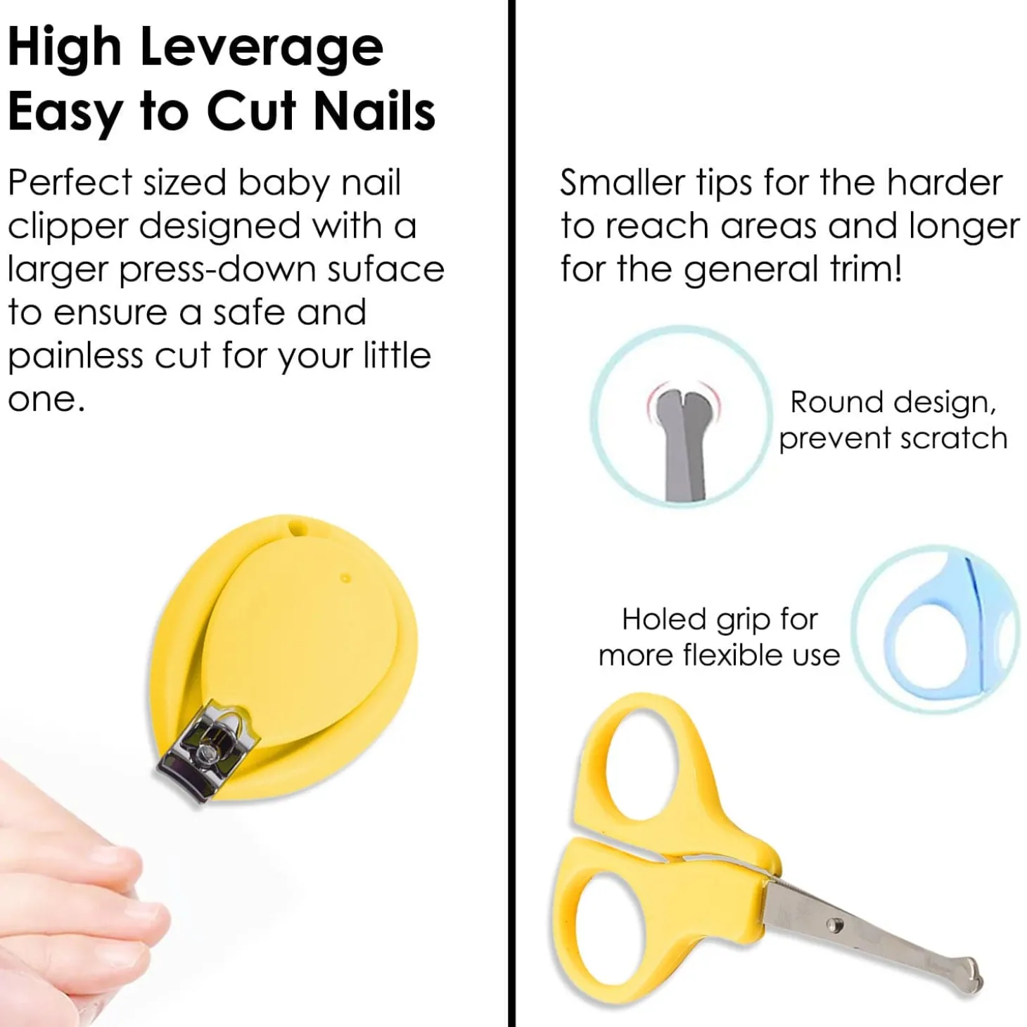 Bff Bear Yellow Nail Clipper Set