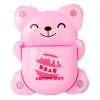 Blushing Bear Pink Toothbrush Holder
