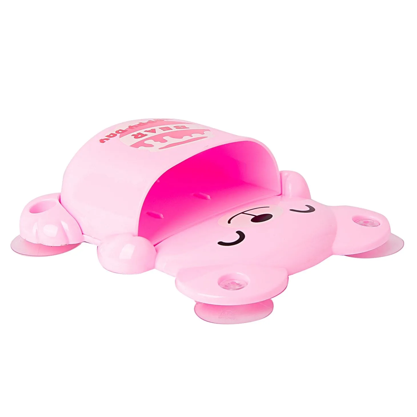 Blushing Bear Pink Toothbrush Holder