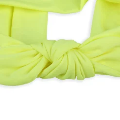 Bow Knot Headbands Set of 2 - Yellow, Orange