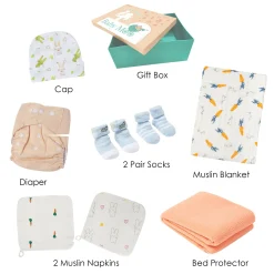 Bunny Multicolour Unisex Gift Hamper