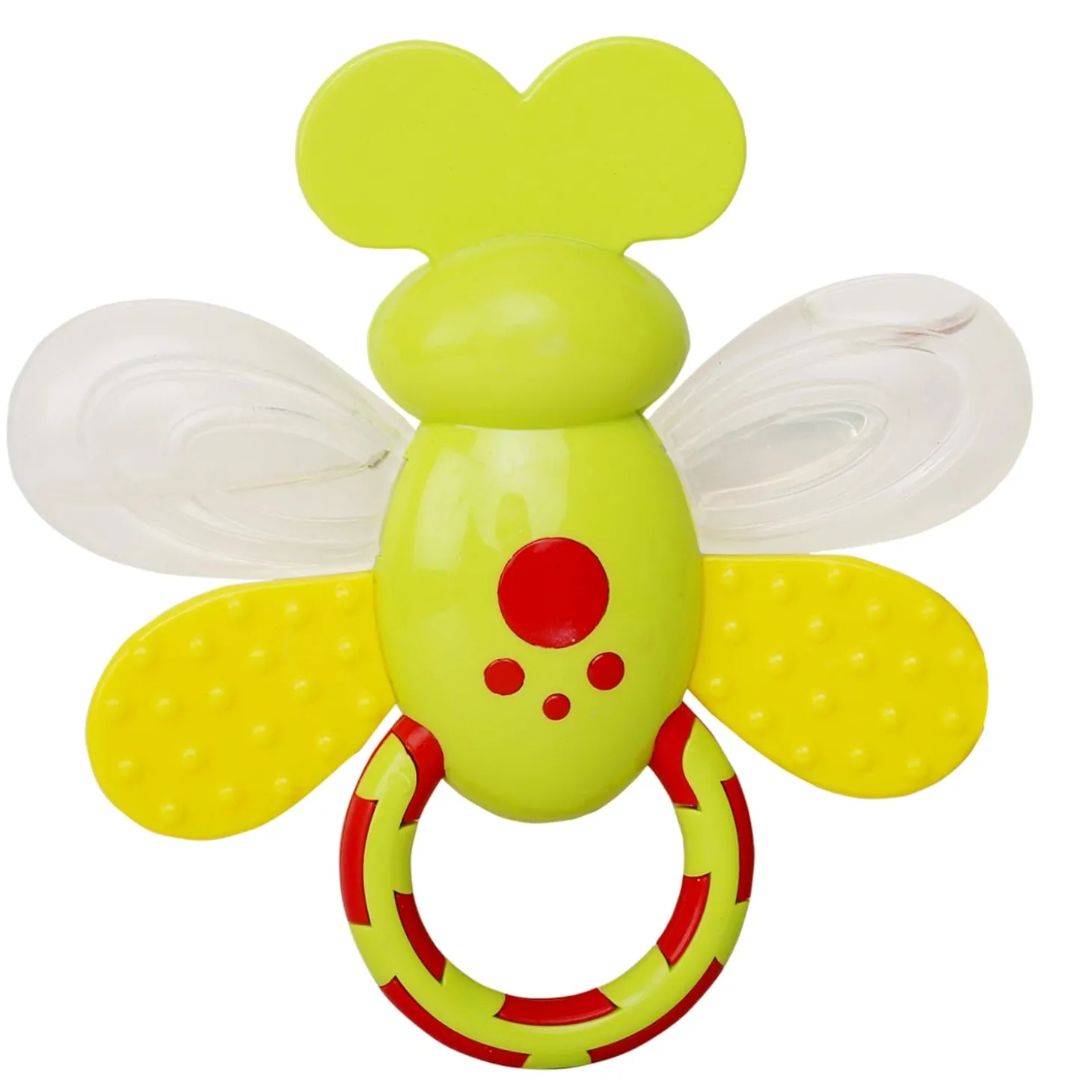 Butterfly Green Rattle Toy