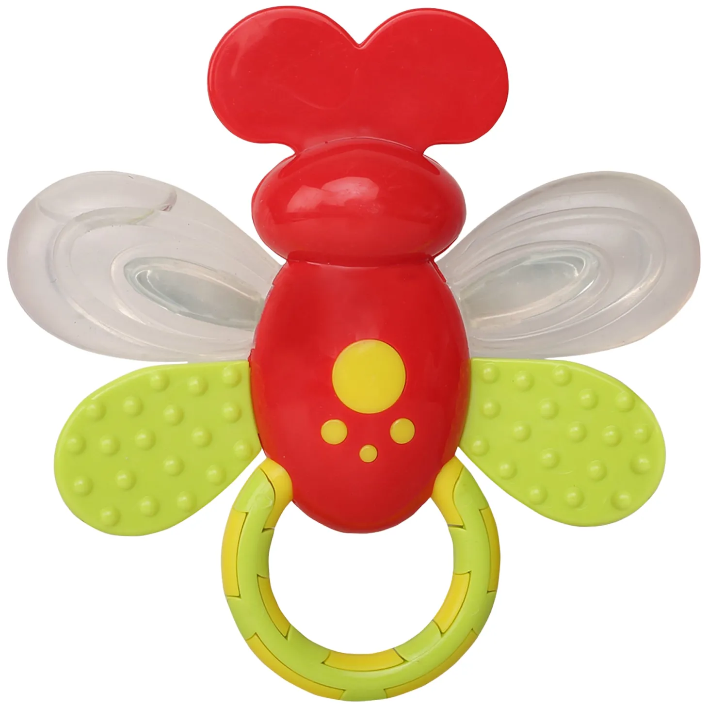 Butterfly Red Rattle Toy