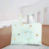Buzzing Bees Blue Double Sided Pillow