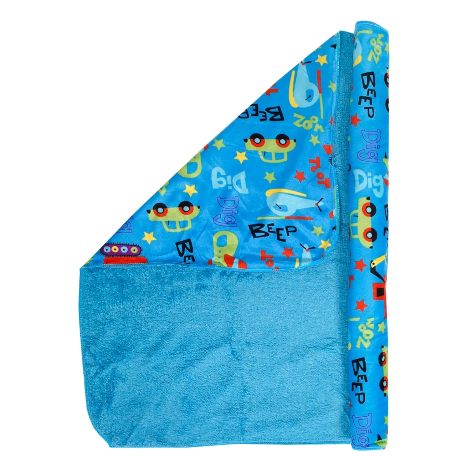 Cars And Planes Blue Blanket