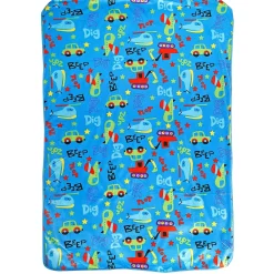 Cars And Planes Blue Blanket