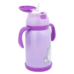 Cat Purple 380 Ml Water Bottle