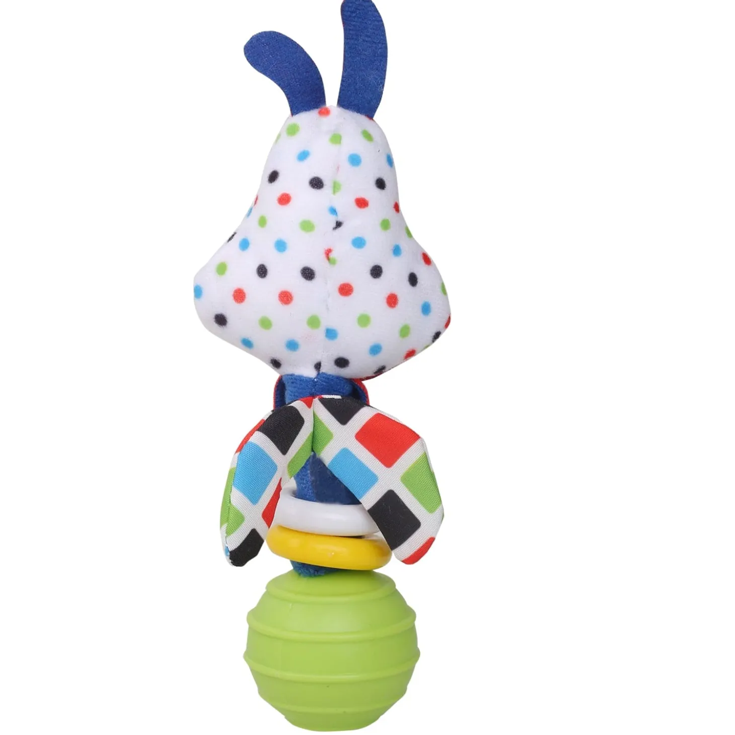 Chicken White Handheld Rattle