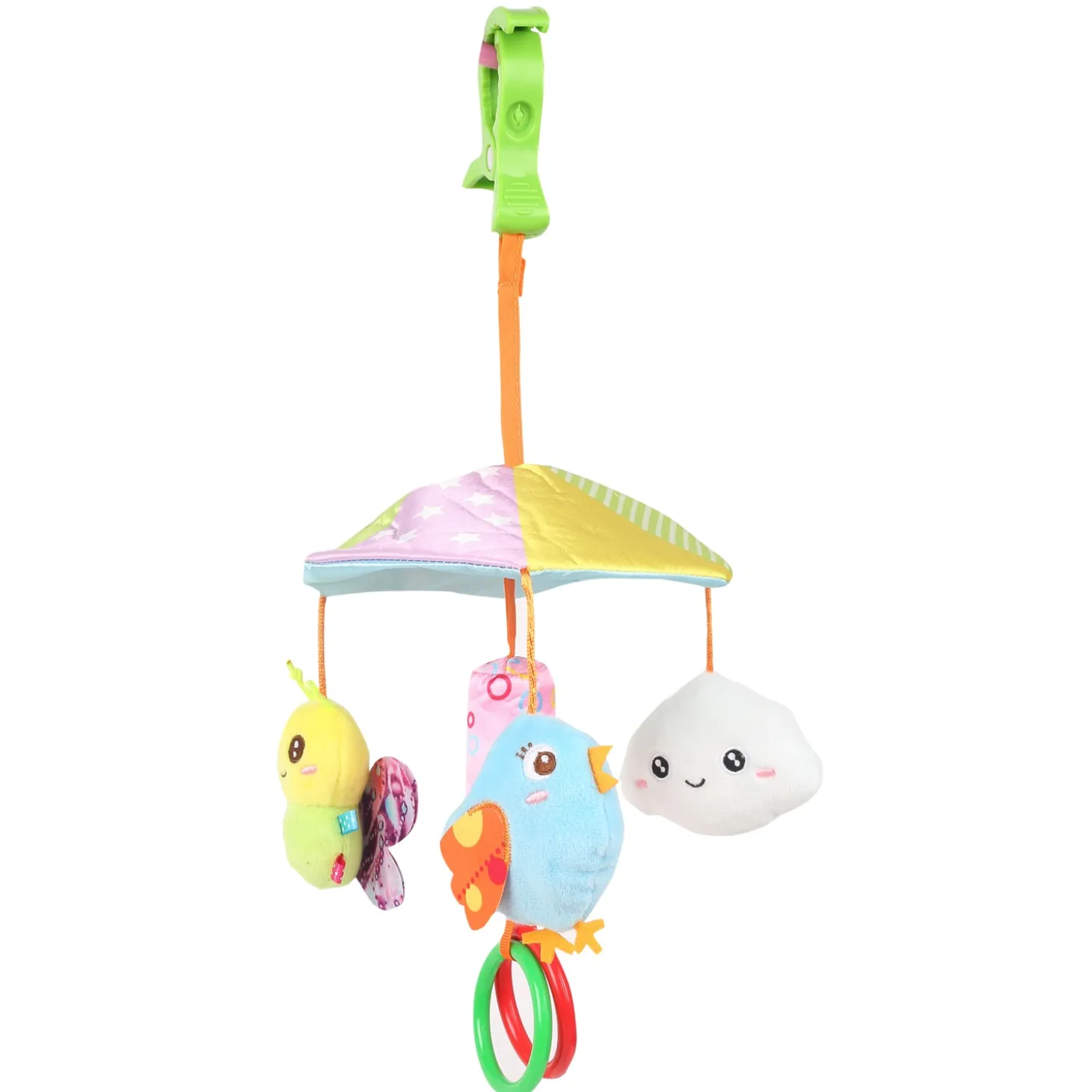 Chirpy Birdies Multicolour Musical Cot Mobile