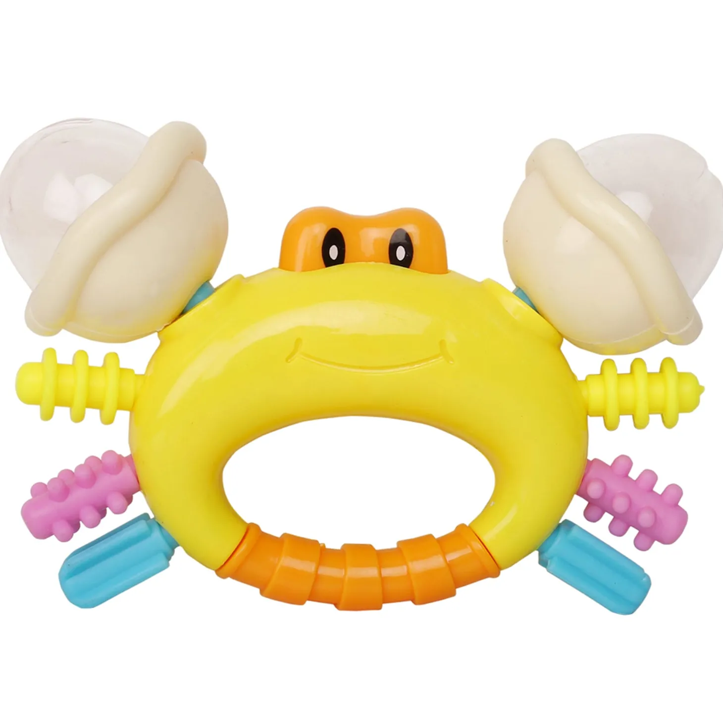 Crab Multicolour Rattle Toy